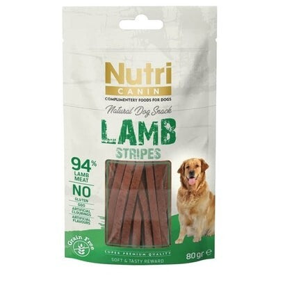 Nutri Canin Tahılsız Kuzu Etli Köpek Ödülü 80 GR | SRC: Barcode: 8699310420275